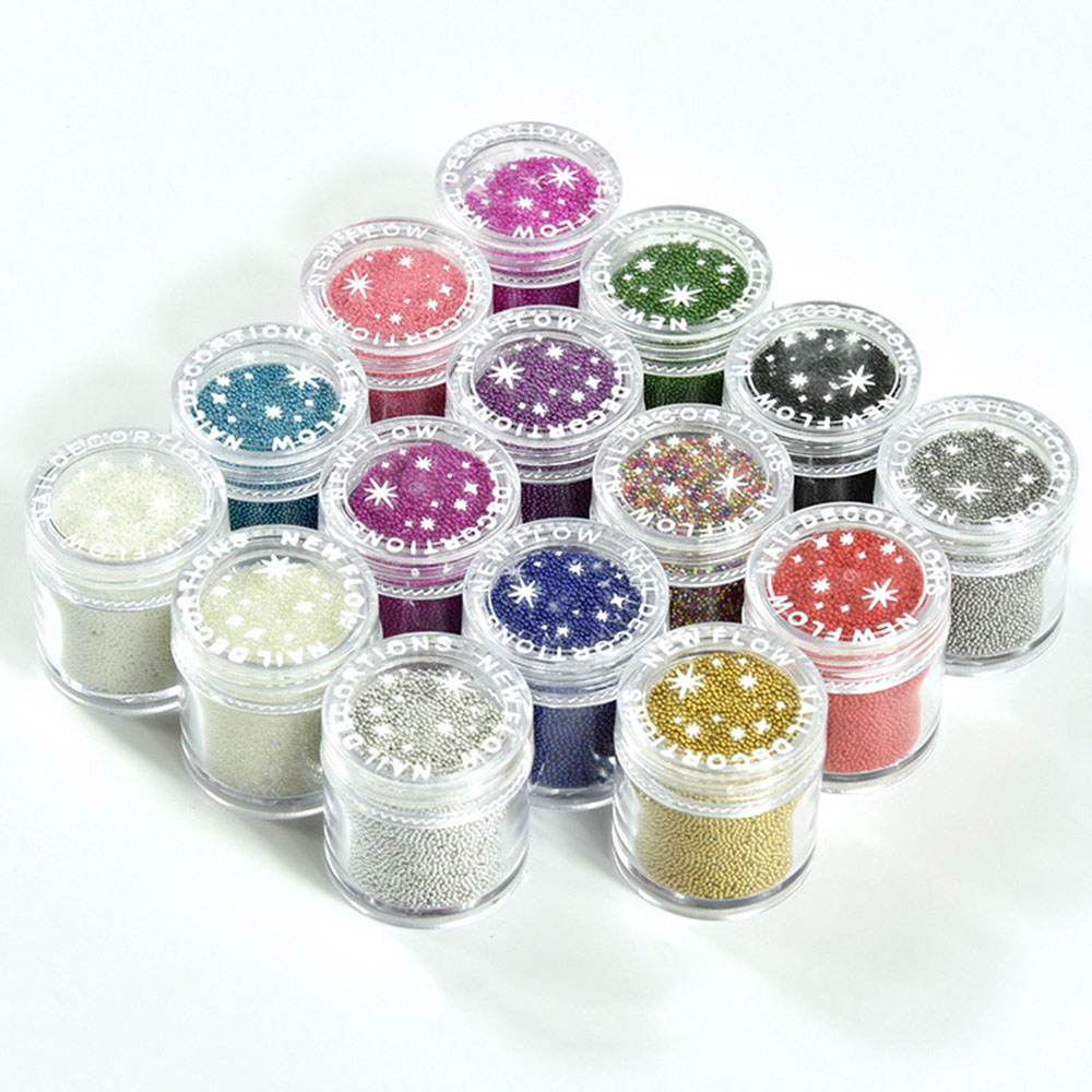 1 병 캐비어 네일 아트 비드 라인 석 멀티 컬러 미니 - Nail Art Xmas 리뷰 및 가격