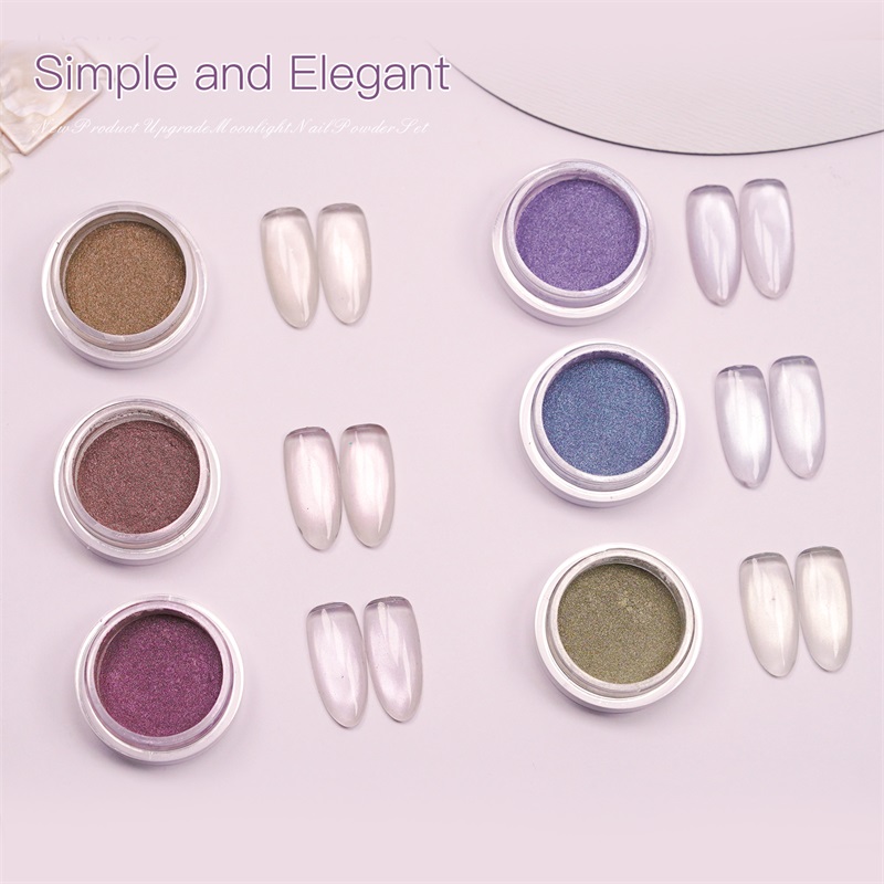 HNDO 혼합 젤 폴란드어 매니큐어 미세 입자 안료 먼 - Nail Art Cat Eye Simple 리뷰 및 가격
