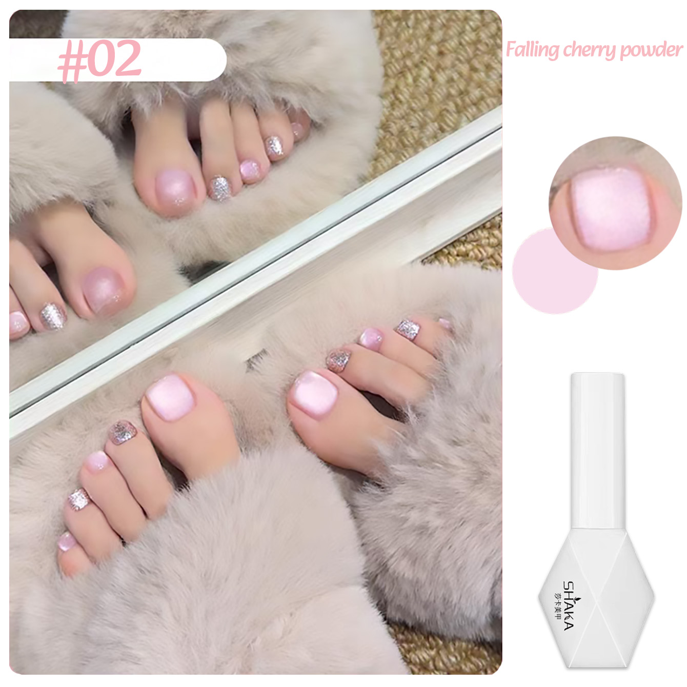 SHAKA 1pcs 여름 셀렉션 스프링 피스트 글라스  - Nail Art Cat Eye Simple 리뷰 및 가격
