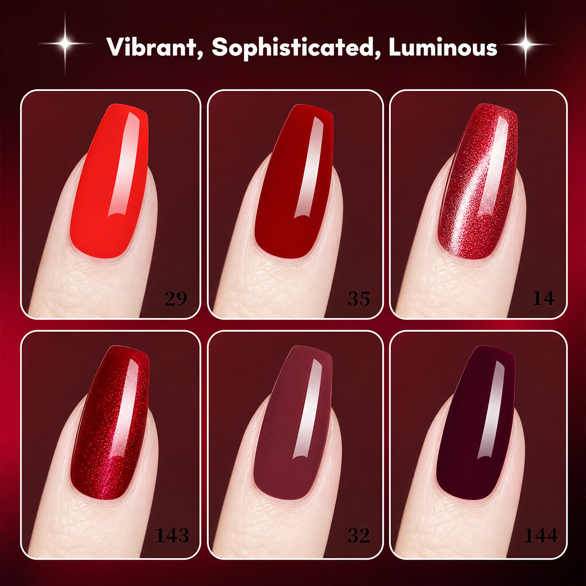 7종 와인 레드 및 버건디 레드 젤 네일 폴리시 세트, - Nail Art Red Wine Cat Eye 리뷰 및 가격