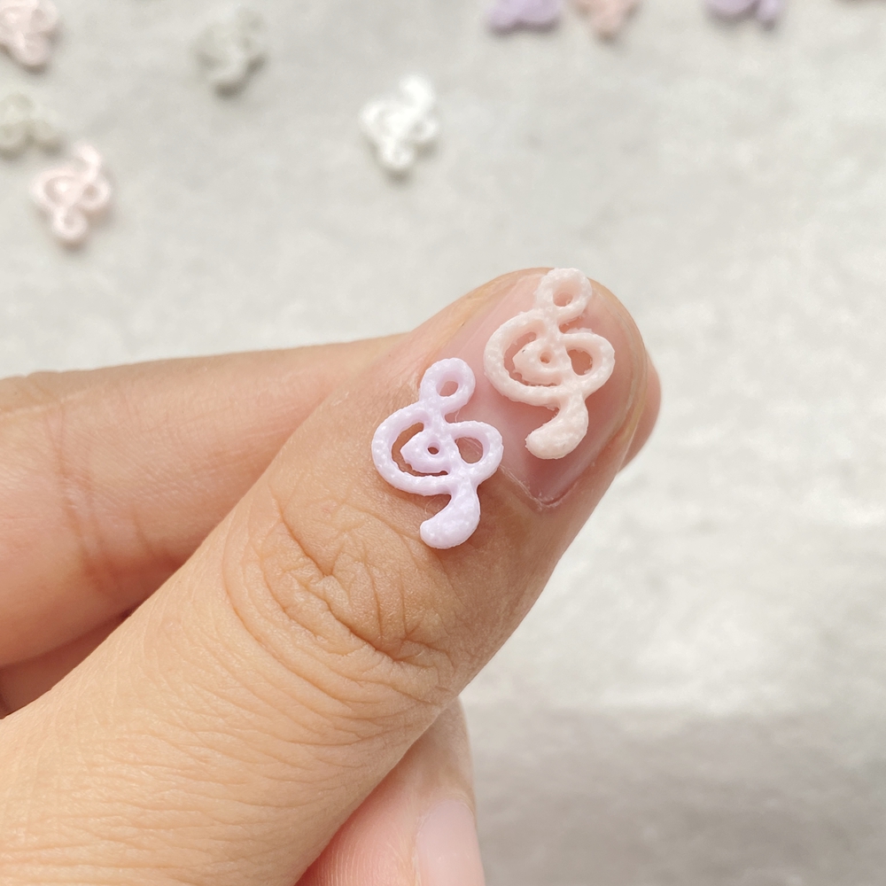 50개 믹스 레진 미니 핑크 음악 기호 네일 아트 플랫 - Nail Art Xmas 리뷰 및 가격