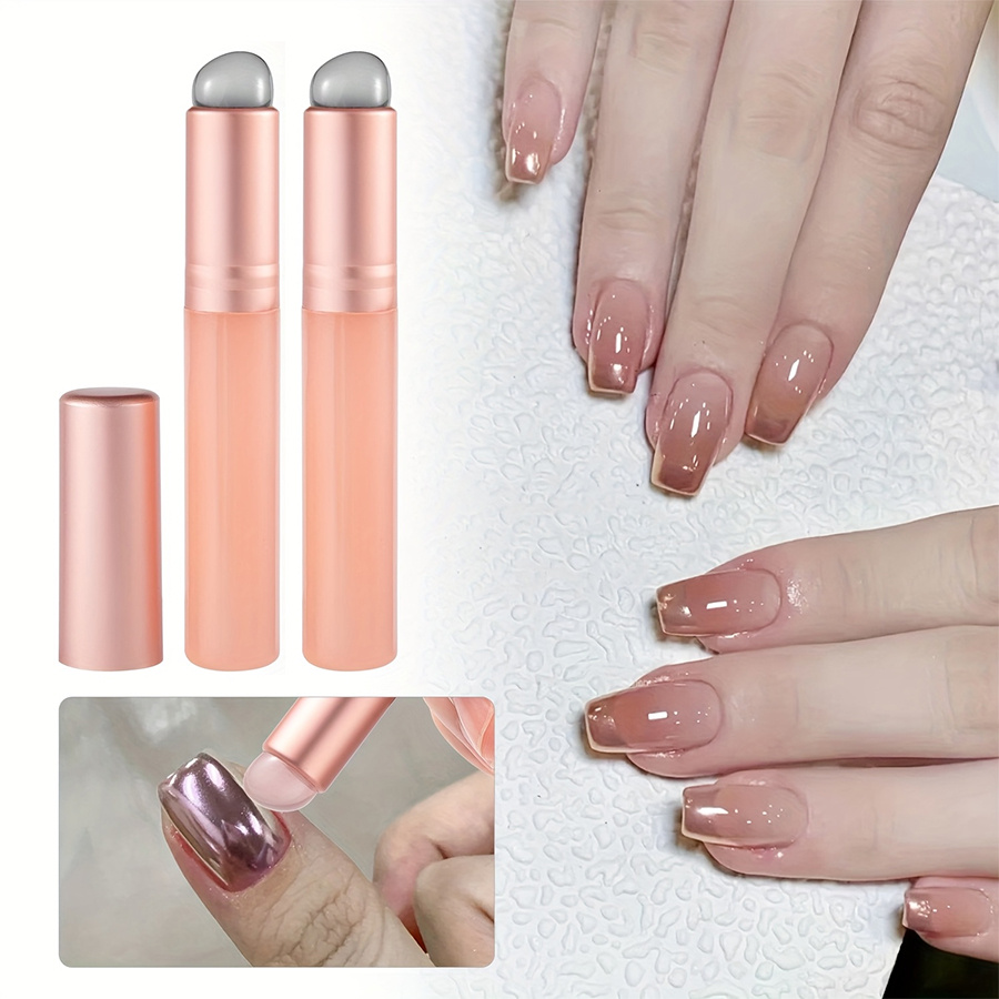 1/2/3개 실리콘 네일 브러쉬, 재사용 가능한 크롬  - Nail Art Chrome 리뷰 및 가격